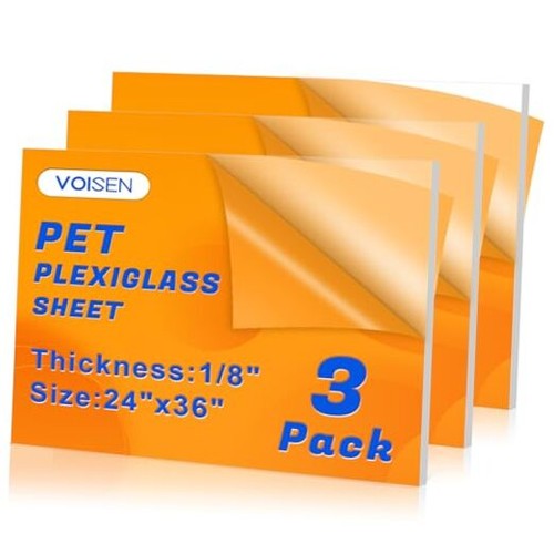 Pack plexiglass sheets - pack,